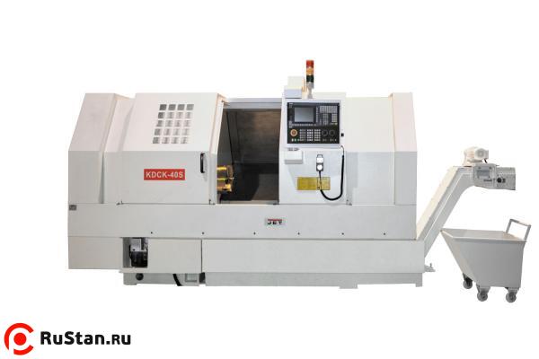 Токарный станок с ЧПУ JET KDCK-40F фото №1 Токарный станок с ЧПУ JET KDCK-40F фото №1